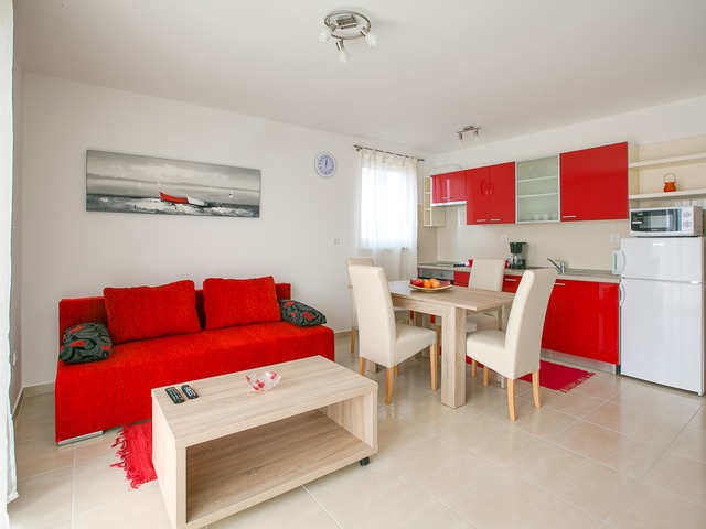 Red apartment